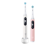 Oral-B Szczoteczeka magnetyczna iO6 Duo (biała + różowa) - 1131190 - zdjęcie 3